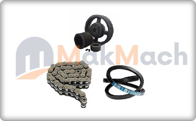 Single-Shaft Mixer Chains, Belts & Pulleys