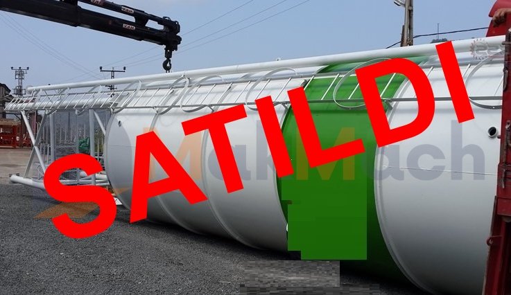 100 Ton Kapasite Çimento Silosu
