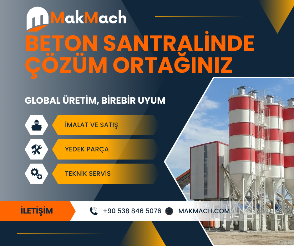 Beton Santrali Parça Listesi