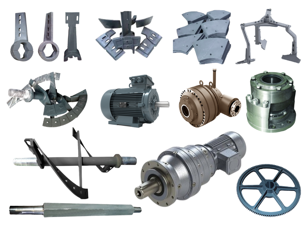 GLOBAL TÜM MARKALARIN YEDEK PARÇALARI MAKMACH MAKİNE'DE